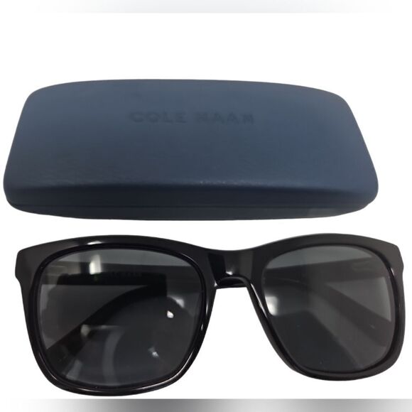 Cole Haan CH6009 Sunglasses 001 BLACK  100% AUTHENTIC 55/19/140MM - Picture 1 of 5